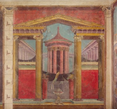 Wall Painting from the Cubiculum of a Villa at Boscoreale, c.50-40 B.C. by Roman Republican Period